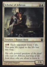 Scholar of Athreos - Theros: #28, Magic: The Gathering Nm R232