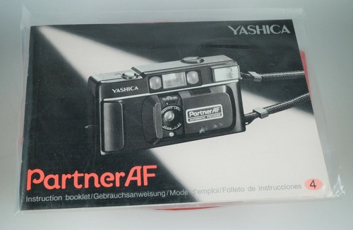 Yashica Partner AF 35mm Kamera Anleitungsheft / Bedienungsanleitung / Neuwertig Neu - Bild 2 von 8