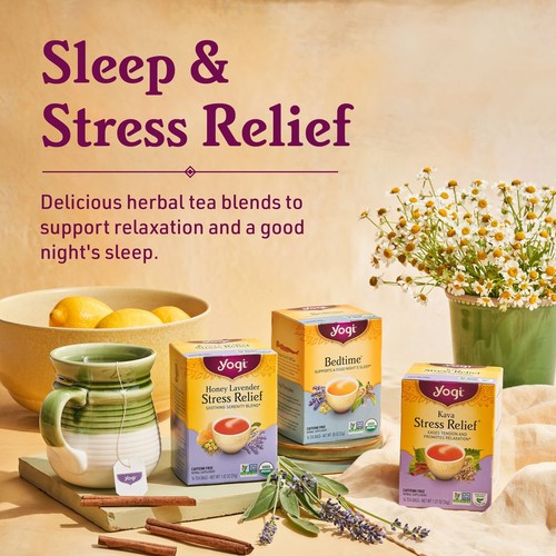 Yogi Tea - Bedtime (6 Pack) - Supports a Good Night’s Sleep - Tea with Passio... - Imagen 5 de 6