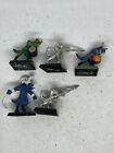 Lot Of 5 Warhammer Fantasy Lizardmen Saurus Warriors - Metal - Gw