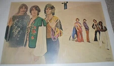 Rare Three Dog Night Promo Record Store Litho Poster Dunhill GRT Music Vintage