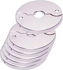 Floor and Ceiling Plate Cover Split Flange Replacement and Repair Kit, pack of 6