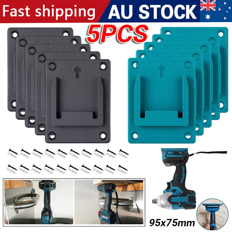 5/10pcs Tool Holder for Bosch/Makita 18V Lithium Battery Machine Rack