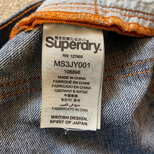 Superdry jeans slim fit arancione vintage - Foto 13 di 20
