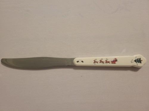 Cuchillo individual de repuesto Pfaltzgraff Snow Village 9-1/8 pulgadas - Imagen 13 de 16