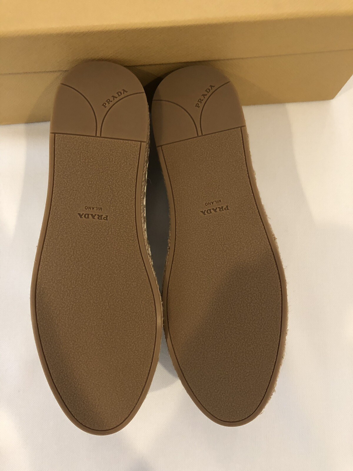 White Prada Logo espadrilles 35 35 35 a64425 White Prada Logo espadrilles 35 35 35 a64425