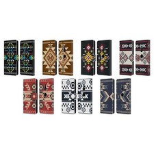 FUNDA BILLETERA LIBRO CUERO NEO NAVAJO HEAD CASE DESIGNS PARA TELÉFONOS SONY 1