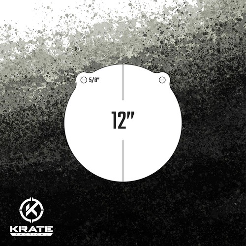 KRATE Tactical AR500 3/8" Steel Shooting Targets for Rifle & Pistol Training - Picture 18 of 29