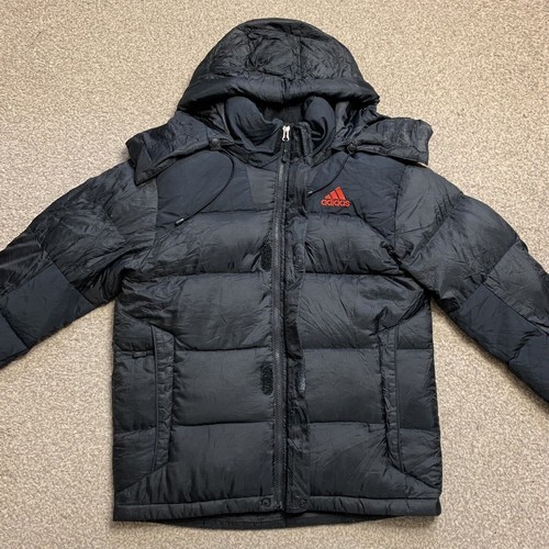 Adidas Puffer Jacke Mantel Daunen Padded Filled Vintage 800 Series M/L �� - Bild 4 von 12