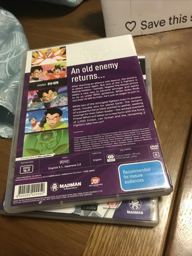 DragonBall Super Parts 1-3 Australian Release Dvd Bundle Episodes 1-39 Madman - Picture 7 of 12