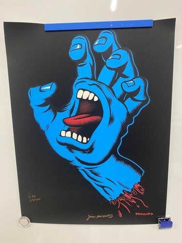 Santa Cruz 30th Anniversary Poster Jim Phillips Limitiert auf 1000 - Bild 1 von 3