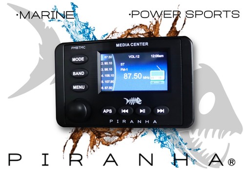 PIRANHA AUDIO PMBTMC Bluetooth stereo radio marine - Bild 2 von 5
