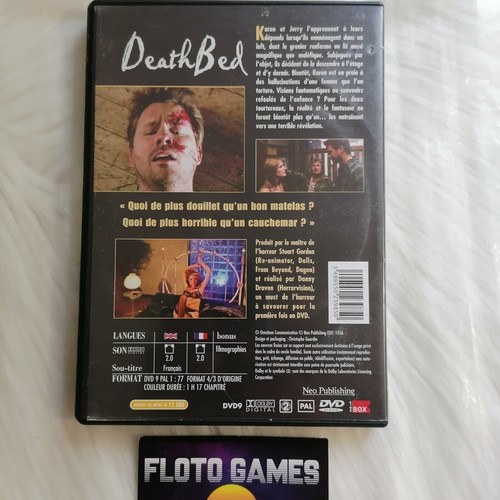 DVD ZONE 2 FR : Death Bed - Stuart Gordon - Horreur - Floto Games - Imagen 2 de 2