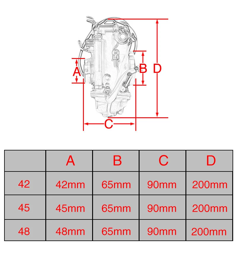 Motorcycle Racing HSR 48mm Carburetor For Harley Davidson FLHR FLHFB FLHT Foto 3 de 4