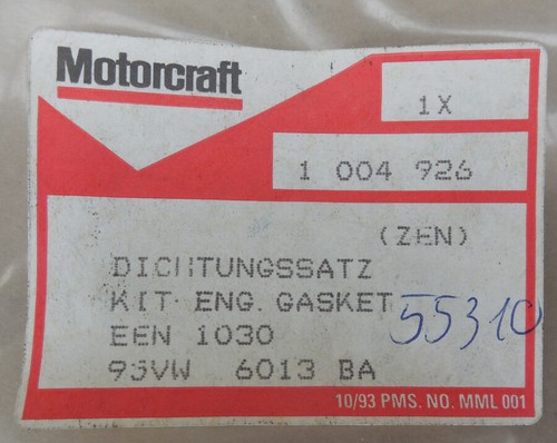 Ford Galaxy Dichtungssatz Motor unten 1.9 L Ford-Finis 1004926 - 95VW-6013-BA - Picture 3 of 9