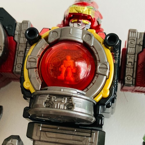 BANDAI Japan Megazord Power Rangers Cosmic Fury Sentai Kyuranger Mini pla 2 sets - Picture 15 of 16