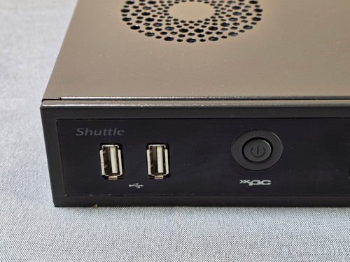 XPC Shuttles DS6 1,3L Slim-PC Barebone, Intel G1610 CPU 2.60GHz, 4GB RAM, 32GB - Bild 6 von 13