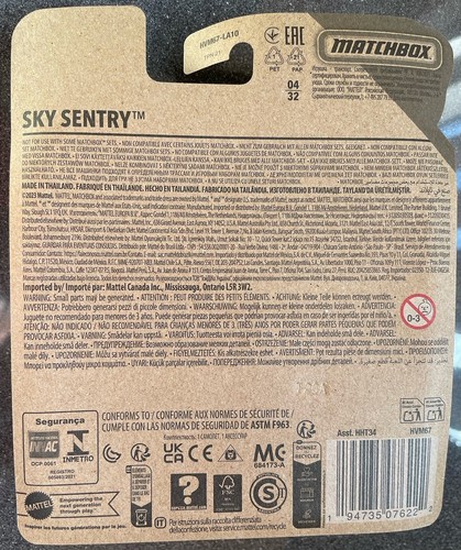 Sky Busters Sky Sentry Matchbox Propellerflugzeug mit Spielmatte Spielzeug 2024 - Bild 14 von 14