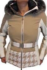 Sportalm Damen Skijacke Kapuzenjacke Leon WEISS günstig Sportalm Kitzbühel Damen Skijacke Jacke Bel mit Echtfell