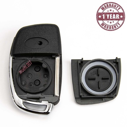 REPAIR KEY CONTROL CASE FOR HYUNDAI I10 I20 I30 I40 TUCSON 3 PUSH BUTTON - Picture 7 of 8