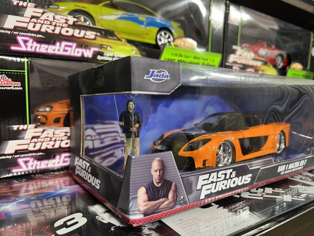JADA TOYS 1/24 Fast & Furious Racer Han's Mazda Rx-7 | eBay
