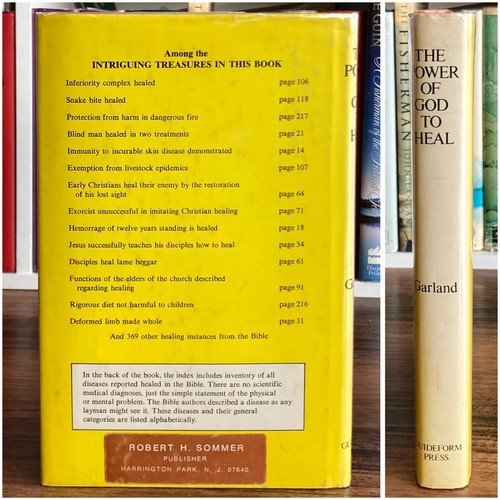 The Power of God to Heal - George Frederick Garland (1st edition) Guideform 1973 - Picture 2 of 9