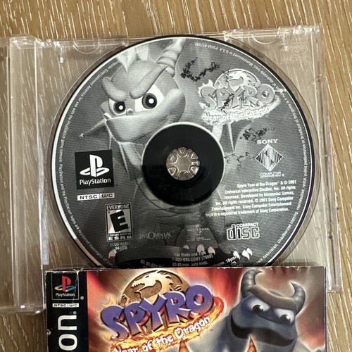Spyro the Dragon & Year of the Dragon PlayStation 1 PS1 - Picture 3 of 13