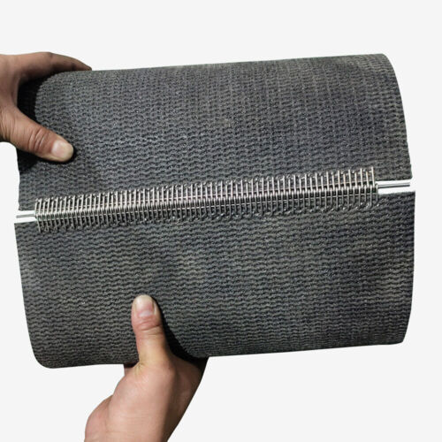 Sistema de fijación de grapas de acero inoxidable para cordones de cinta transportadora - Imagen 6 de 16