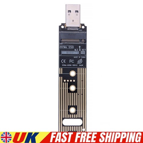 NVME to USB A Adapter M.2 NVMe SSD to USB 3.1 Gen 2 Converter for PCI-E/M.2 SSD