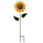 Metal Sunflower Yard Garden Stake Decorative Sunflower Yard Stake Flower Decor
