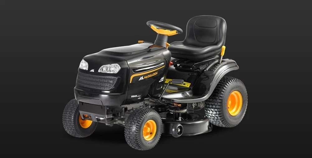 Mcculloch ride on mower deals