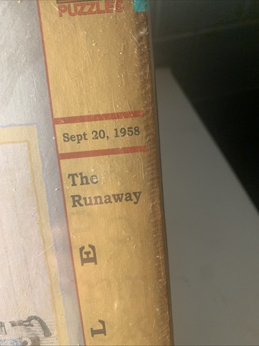 THE SATURDAY EVENING POST 1000-TEILIGES PUZZLE The Runaway Rockwell - Bild 5 von 6