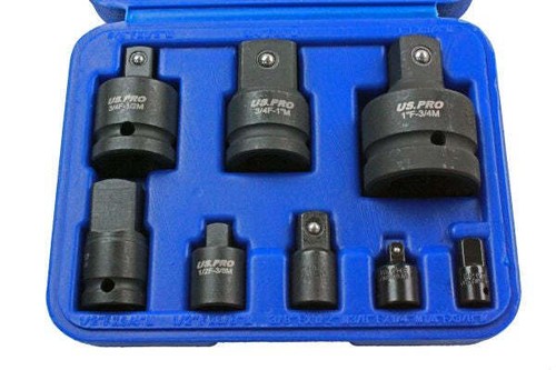 US PRO 8pc Impact Socket Adapter Set Converter Reducer Converter Apaptors - Bild 3 von 9
