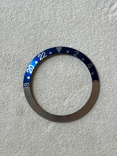 Lunetta ROLEX PEPSI con grazie, virata, 315-16750-6, per Rolex GMT 1675 - Foto 2 di 7