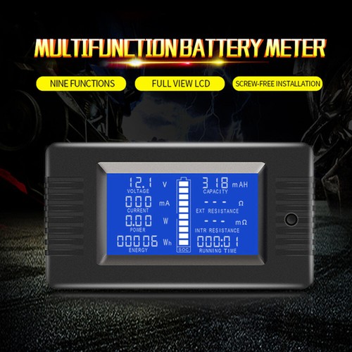 100A-300A AC DC LCD-Panel Digital Power Wattmeter Monitor Voltmeter Amperemeter - Bild 20 von 26