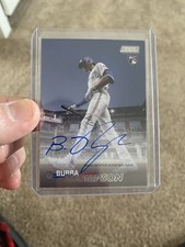 2023 Topps Stadium Club BUBBA THOMPSON RC Rookie Auto Texas Rangers 