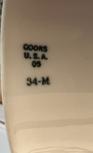 Used White COORS 34M Ceramic Buchner Filter Pharmacy Grade Funnel lab porcelain - Picture 2 of 3