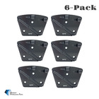 6 Pk PCD Diamond Grinding Shoes for Epoxy Glue Coating Granite Concrete Removal