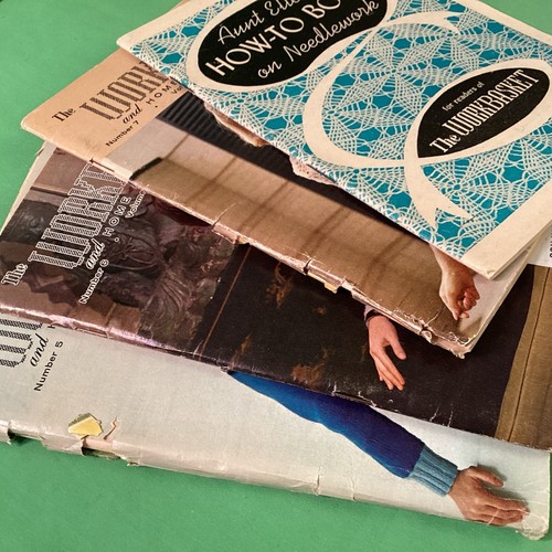 VINTAGE lot of 10 Workbasket and Home Arts magazines, 1965 & 1966 - Picture 9 of 14
