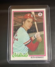 1978 Keith Hernandez Topps #143 Cardinals FREE SHIPPING