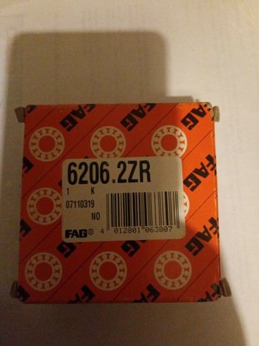 Fag 6206 2ZR deep groove ball bearing - Picture 2 of 2
