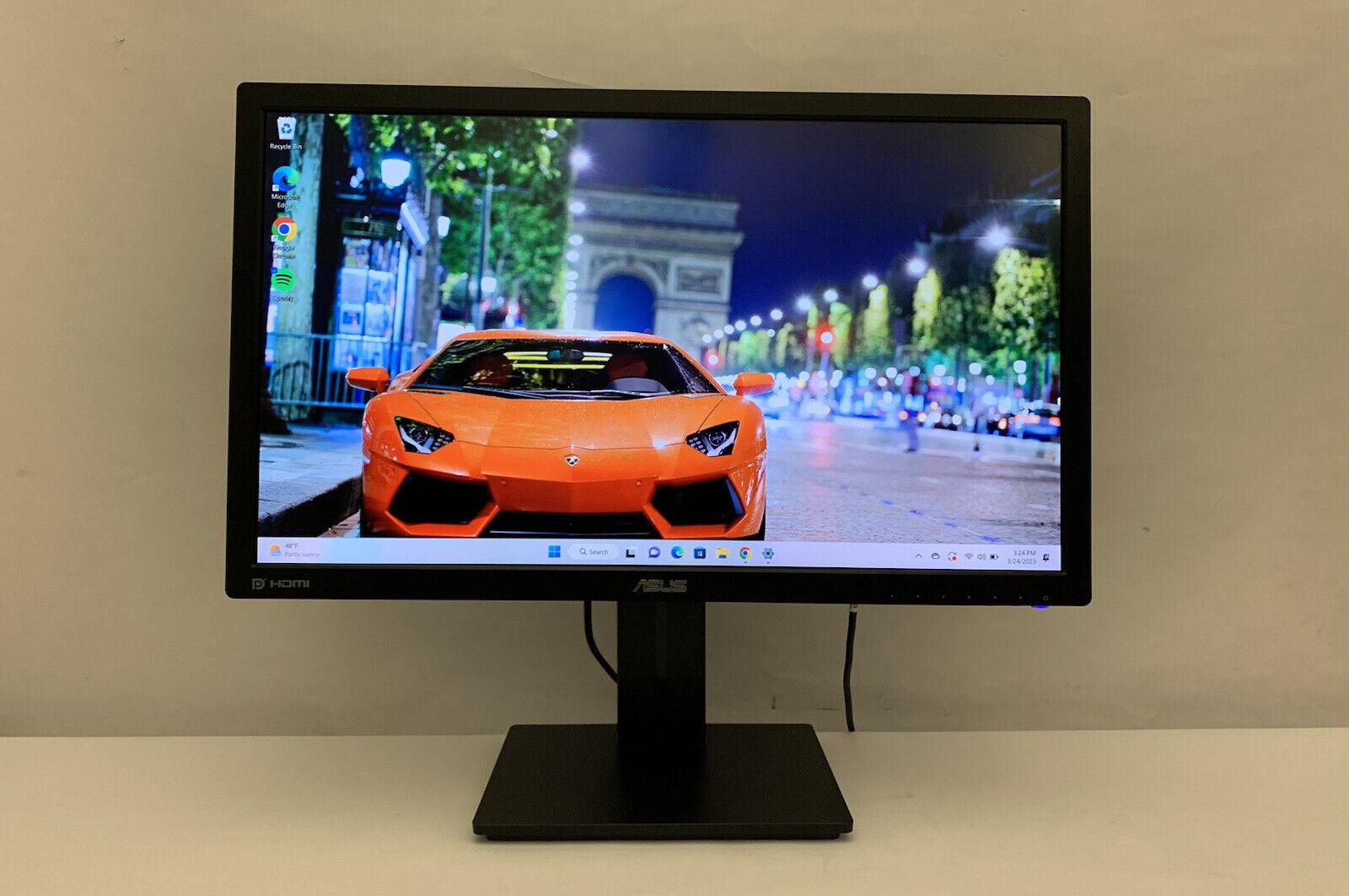 ASUS PB278Q 27" Widescreen HDMI DP WQHD PLS LED 2K Monitor 2560 x 1440 Grade A