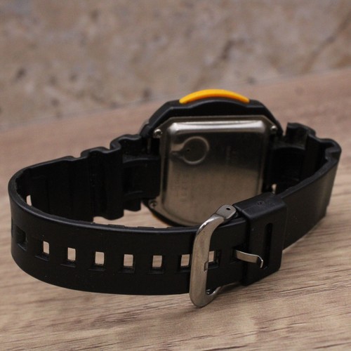Freestyle Shark Digital Watch Mens Sports Altimeter Steel Black Rubber Band Rare - Picture 6 of 8