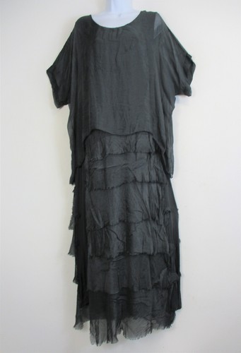 Ladies 30% Silk 70% Viscose All in One Summer Dress & Top One Size:Regular - Picture 33 of 86