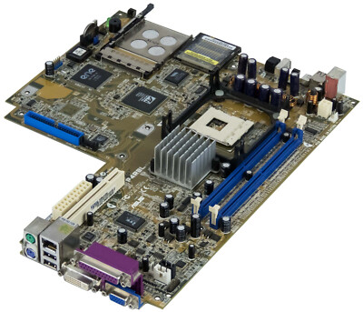 ASUS P4R8L SOCKET 478 2x DDR PCI SATA IDE MAINBOARD