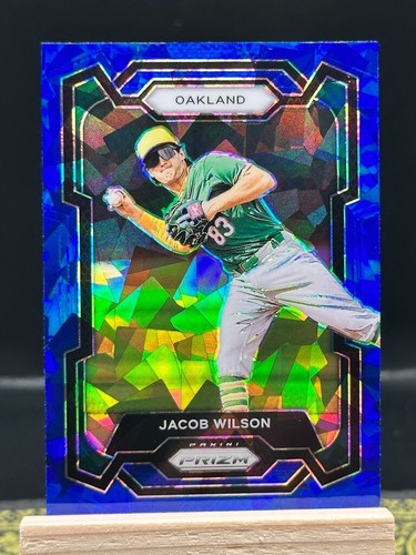 2024 Prizm Baseball - Jacob Wilson - Blue Ice Prizm - 237
