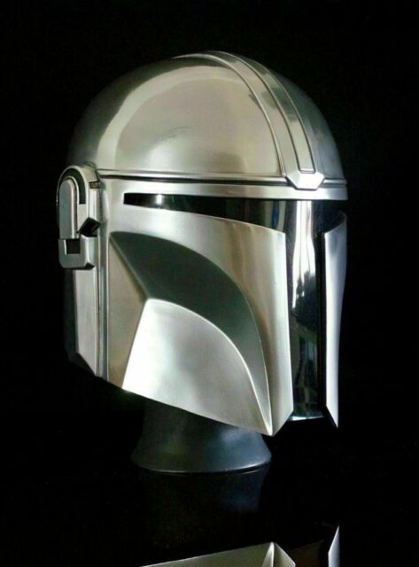18 Guage Steel Medieval Star Wars Boba Fatt Mandalorian Helmet Decor Gift 18 Guage Steel Medieval Star Wars Boba Fatt Mandalorian Helmet Decor Gift