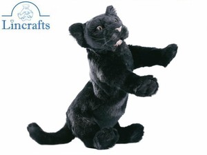 Hansa Black Panther Cub 4738 Plush Soft Toy Sold by Lincrafts Established 1993 | eBay