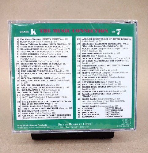 Silver Burdett GinnThe Music Connection Grade K CD #7 . New & Sealed - Bild 2 von 3