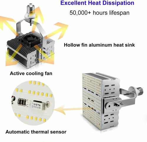 150W LED Retrofit Kit Replace 400W MH Street Shoebox Flood Light E39 Base 5700K  - Picture 2 of 12